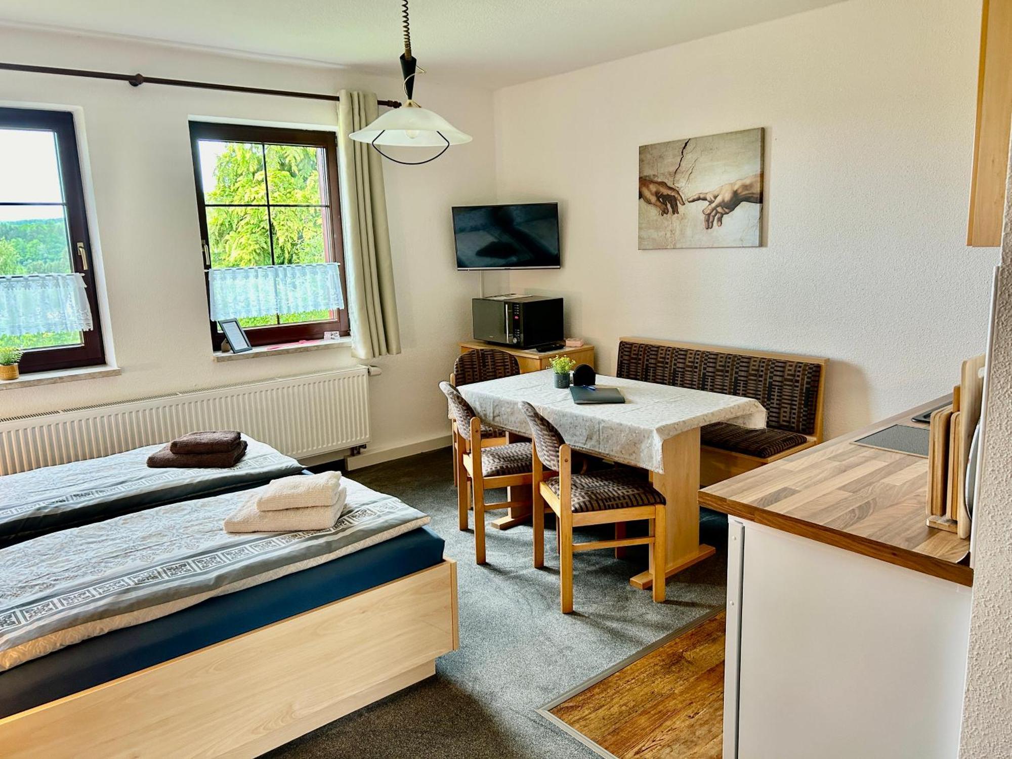 Pumphut'S Scheune Ferienwohnungen Nr 1 - 4 Naehe Freizeitpark Plohn Lengenfeld (Saxony) Bagian luar foto